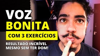 Cantar com Voz Bonita Mesmo Sem Ter DOM: COMPROVADO (em 3 exercícios)