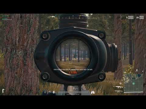 PUBG - 530m headshot on moving target - duos