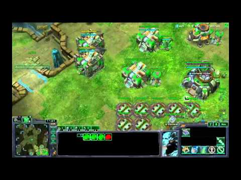 SuperHero vs Barcode TvT SC2 Heart of the Swarm
