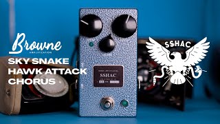Video thumbnail for SSHAC - Sky Snake Hawk Attack Chorus by Browne Amplification by Browne Amplification
