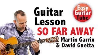 Download lagu How to play So Far Away by Martin Garrix & David Guetta (Fingerstyle Guitar Lesson with TABS) mp3 Download lagu How to play So Far Away by Martin Garrix & David Guetta (Fingerstyle Guitar Lesson with TABS) mp3