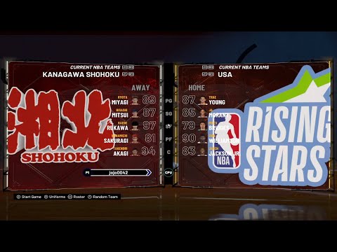 NBA 2K21 Slam Dunk Mod Edition Shohoku VS USA