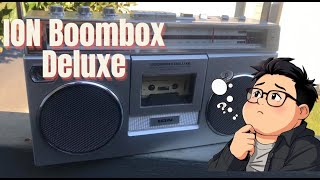 ION Audio Retro Boombox with AM/FM Radio BOOMBOXDLXUS reviews by
