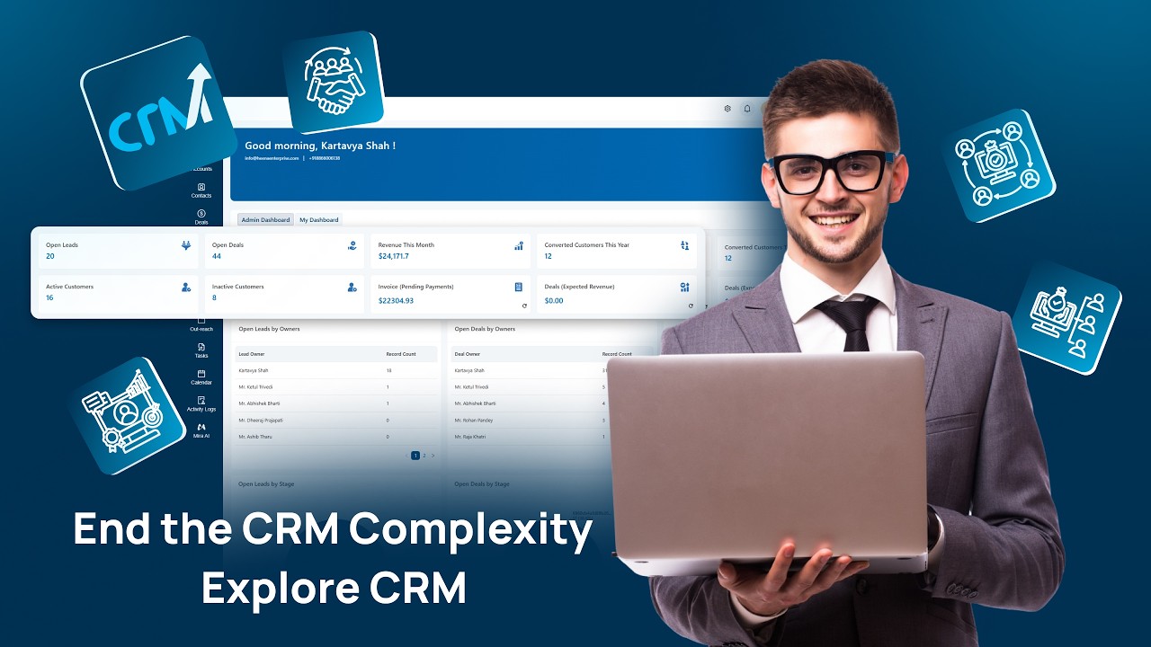 End the CRM Complexity: Discover Weekmate CRM #WeekMate