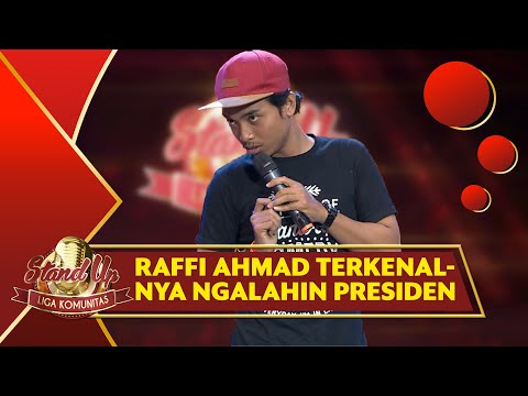 Stand Up Comedy Sadiq: Presiden Indonesia yang Baru Itu Raffi Ahmad, karena... - LKS