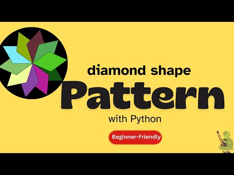 Beginner Python Turtle Project Chakra Pattern Episode 10