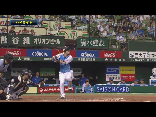 8/13 ライオンズ対バファローズ ハイライト