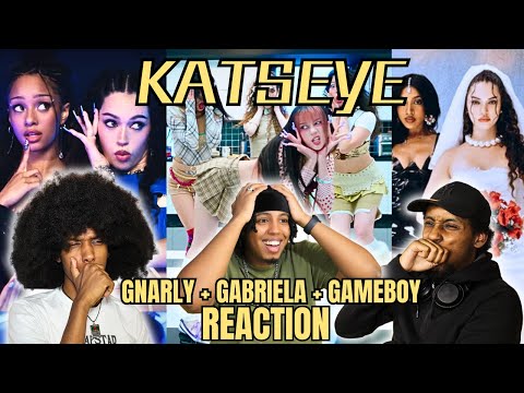 OUR FIRST TIME WATCHING KATSEYE! |  Gnarly + Gabriela + Gameboy