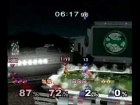 Forward(Falco) and Tai(Fox) vs Wobbles(Ice Climbers) and Goop(Sheik) 3