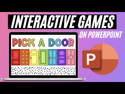 Part of a video titled How to create an INTERACTIVE GAME in POWERPOINT - YouTube