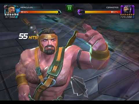 Hercules Solo’s 8.3 Cerastes boss- 1,000,000 damage-MCOC