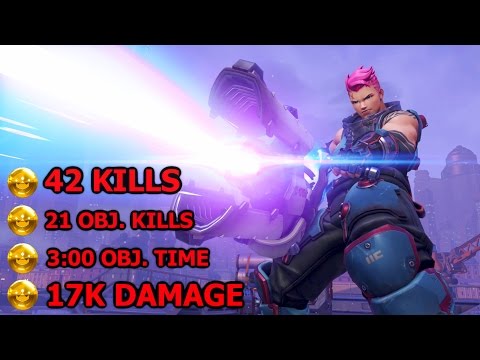 ZARYA RAGE MONSTER! - Zarya Tips and Tricks (Overwatch Zarya Gameplay Guide)