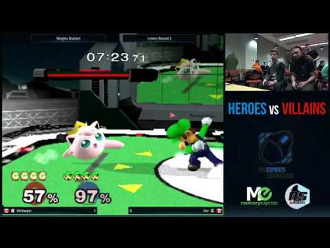 Heroes vs. Villains - Losers Round 2 - Webwipe vs. Bor