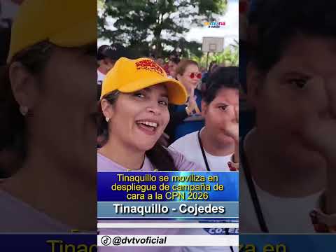 Tinaquillo se moviliza en despliegue de campaña de cara a la  proxima Consulta Popular Nacional 2026