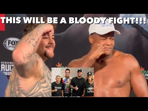 Grabeng laban to, Andy Ruiz Vs Luiz Kingkong Ortiz Official weigh-in