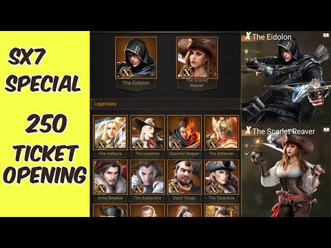 SX7  HERO RECRUITMENT - RISE OF EMPIRES ICE AND FIRE