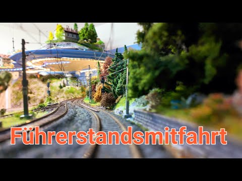 H0 Modelleisenbahn - Führerstandsmitfahrt (Cabride) Dezember 2023