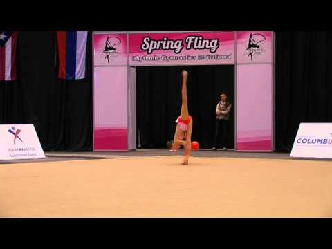 Diana Noskova Ball Junior Spring Fling Ohio 2015