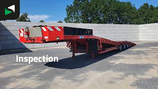 Semi-reboque baixa Verem VPE32T Steering Axle Lifting Bed Ramps | Imagem 4 - Autoline