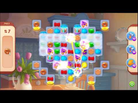 Homescapes Level 7463 - NO BOOSTERS 🏠 | SKILLGAMING ✔️