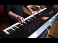 Again White Campanulas. Yamaha Motif XF8. Romantic piano music