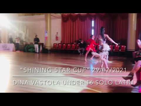 “Shining Star Cup 2021”| Dina Vastola| Solo Latin Under 16 solo