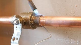 How To Solder A LEAD-FREE Ball Valve (Correct Way!!) | GOT2LEARN