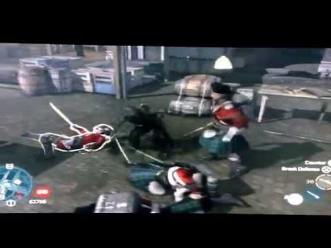 [Assassin's Creed 3] Random Gameplay #6 with AC 3 Born into revolution rap song.