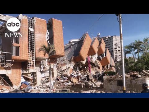 Thousands feared dead after back-to-back earthquakes devastate Venezuela