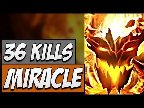 Miracle Shadow Fiend with 36 KILLS | Road to Dota 2 2018 ROAD TO TI11