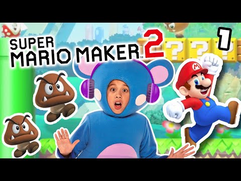 Super Mario Maker 2 Story Mode EP1 + More | Mother Goose Club Let's Play