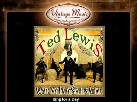 TED LEWIS CD Vintage Jazz Swing Orchestra. King for a Day