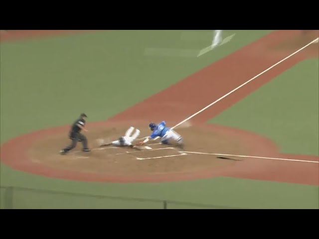 【4回裏】本塁めがけて猛ダッシュ!! ライオンズ・金子侑の好走塁で先制!! 2017/6/11 L-DB