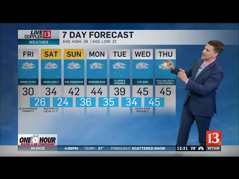 Live Doppler 13 Midday forecast