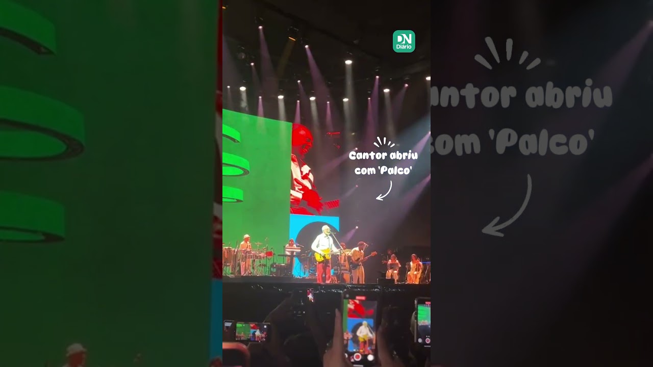Imagem da notícia Com Ednardo e público lotado, veja como foi primeiro show de despedida de Gilberto Gil em Fortaleza