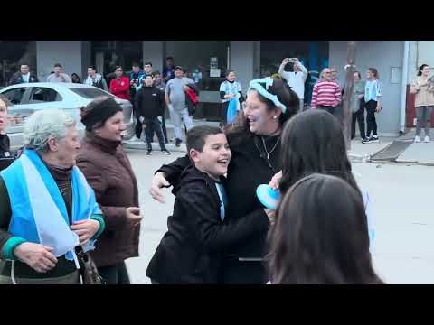 Imágenes del festejo de Argentina finalista en Pozo del Molle