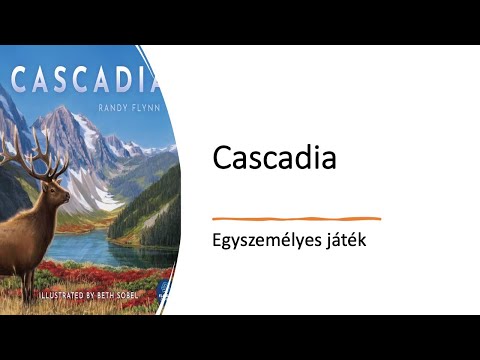 Cascadia - Egyszemélyes játék - Robert SoloPlay