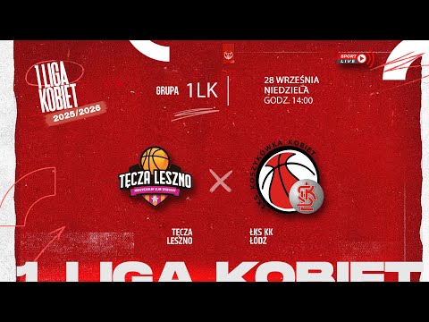 Tęcza Leszno - ŁKS KK Łódź (1 LK)