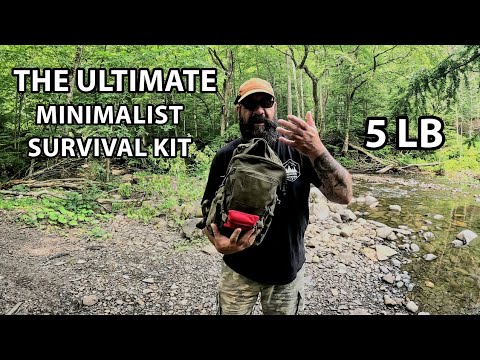 Ultralight Minimalist Emergency Survival Kit