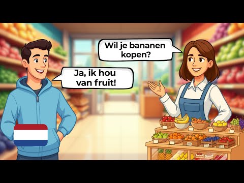 Learn Dutch with Easy Conversations | Supermarket Dialogues
