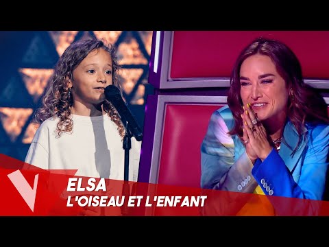 Marie Myriam – 'L'oiseau et l'enfant' ● Elsa | Blinds | The Voice Kids Saison 2