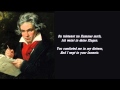 Sumi Jo - Ich liebe dich (by Beethoven) : Lyrics 