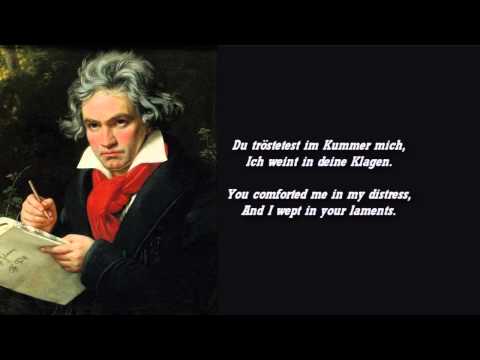 Sumi Jo - Ich liebe dich (by Beethoven) : Lyrics