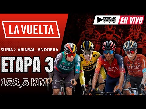 🔴((EN VIVO)) 🚵♂️ ETAPA 3 - VUELTA ESPAÑA🏆158,5 KM