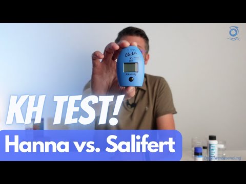 KH Test im Meerwasseraquarium: Hanna Checker vs. Salifert