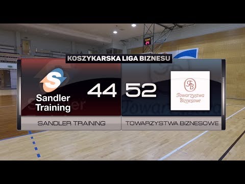 Sandler Traning vs Towarzystwa Biznesowe - IV kolejka - II Liga Warszawa - Koszykarska Liga Biznesu