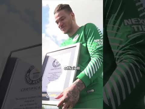 He throws further than Neuer😱