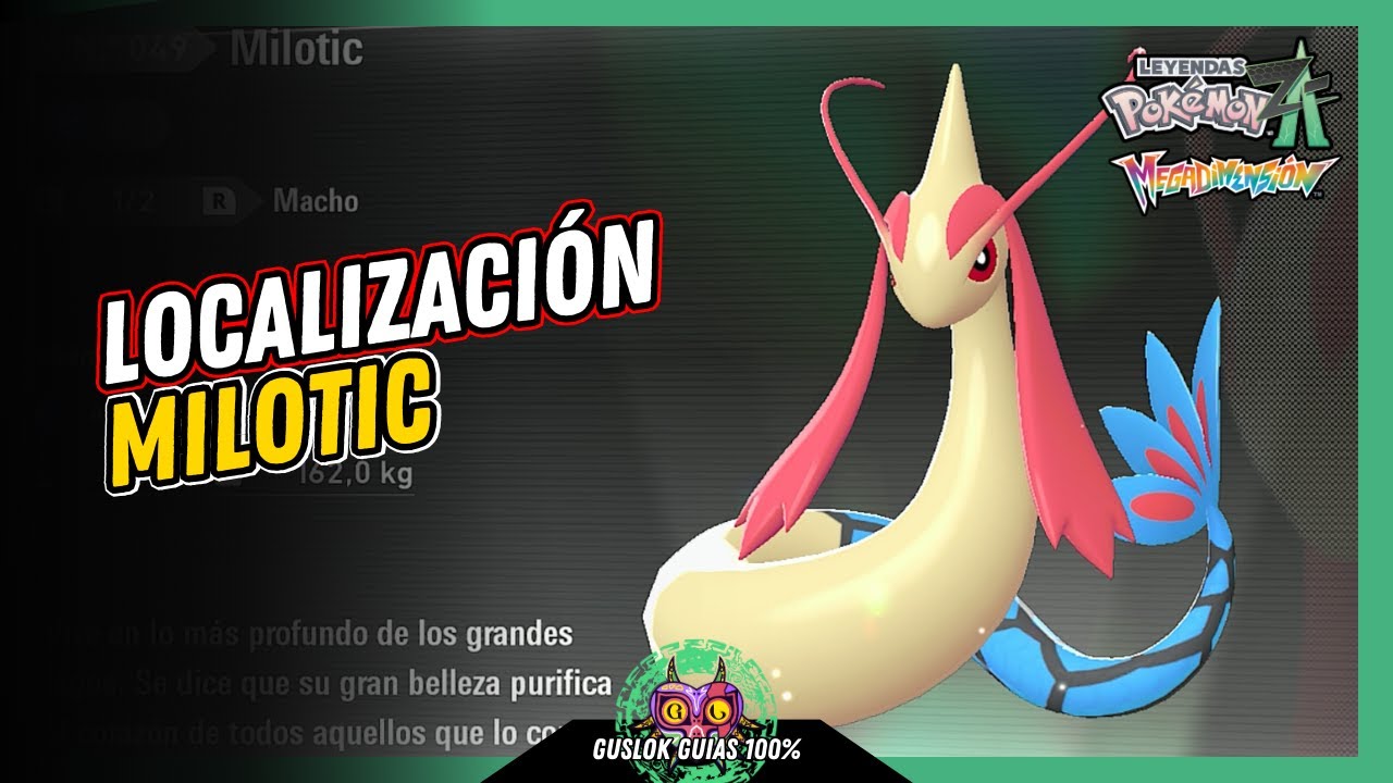 Leyendas Pokemon: Z-A Megadimension – COMO CONSEGUIR a MILOTIC 💯 | GUÍA 100% 🏆 Leyendas Pokemon: Z-A Megadimension – COMO CONSEGUIR a MILOTIC 💯 | GUÍA 100% 🏆