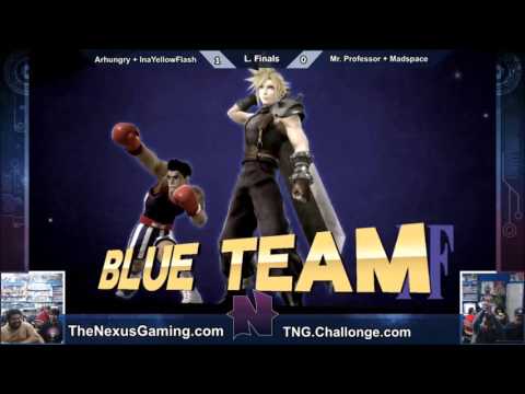 Arhungry + Inayellowflash vs Mr  Professor + Madspace - Losers Finals - 4-9-16