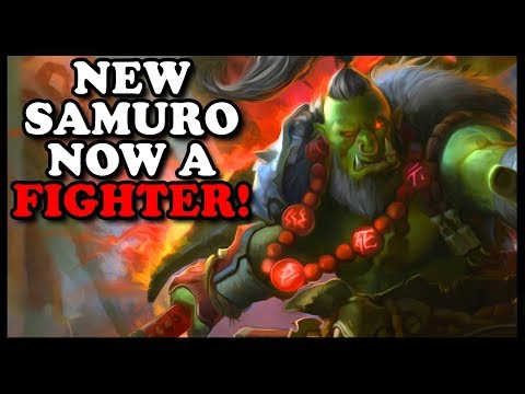 Grubby | New SAMURO: Now a FIGHTER!